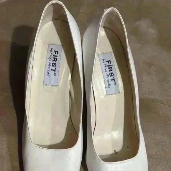 First by Philip Alexander high heels, white size 8 - Picture 5 of 9